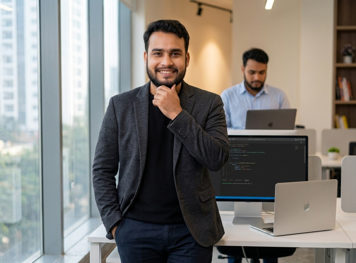 Rejaul Karim at work